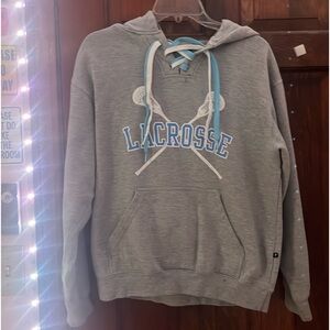 Grey hoodie, size small